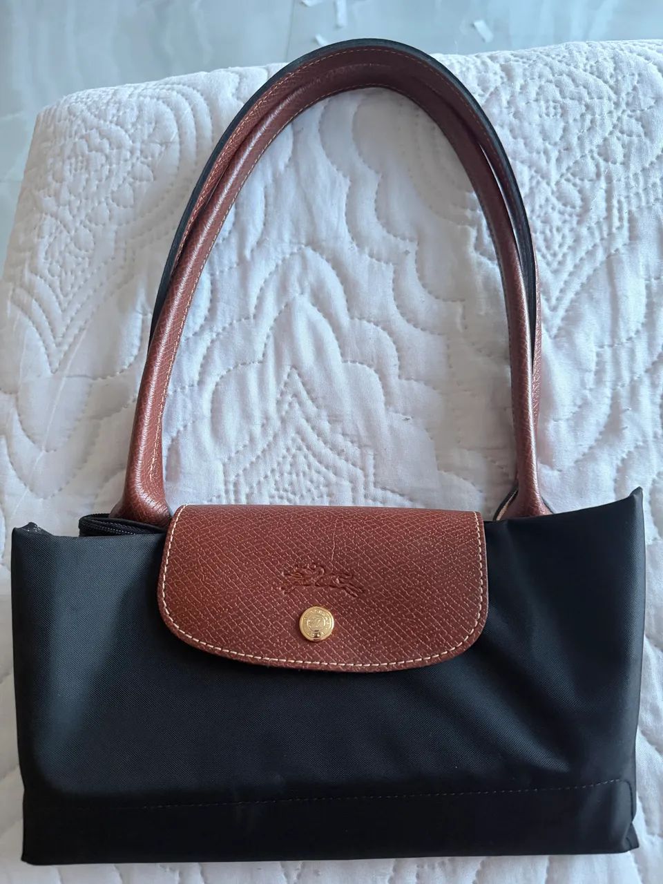 Bolsa da longchamp preto  - Foto 4