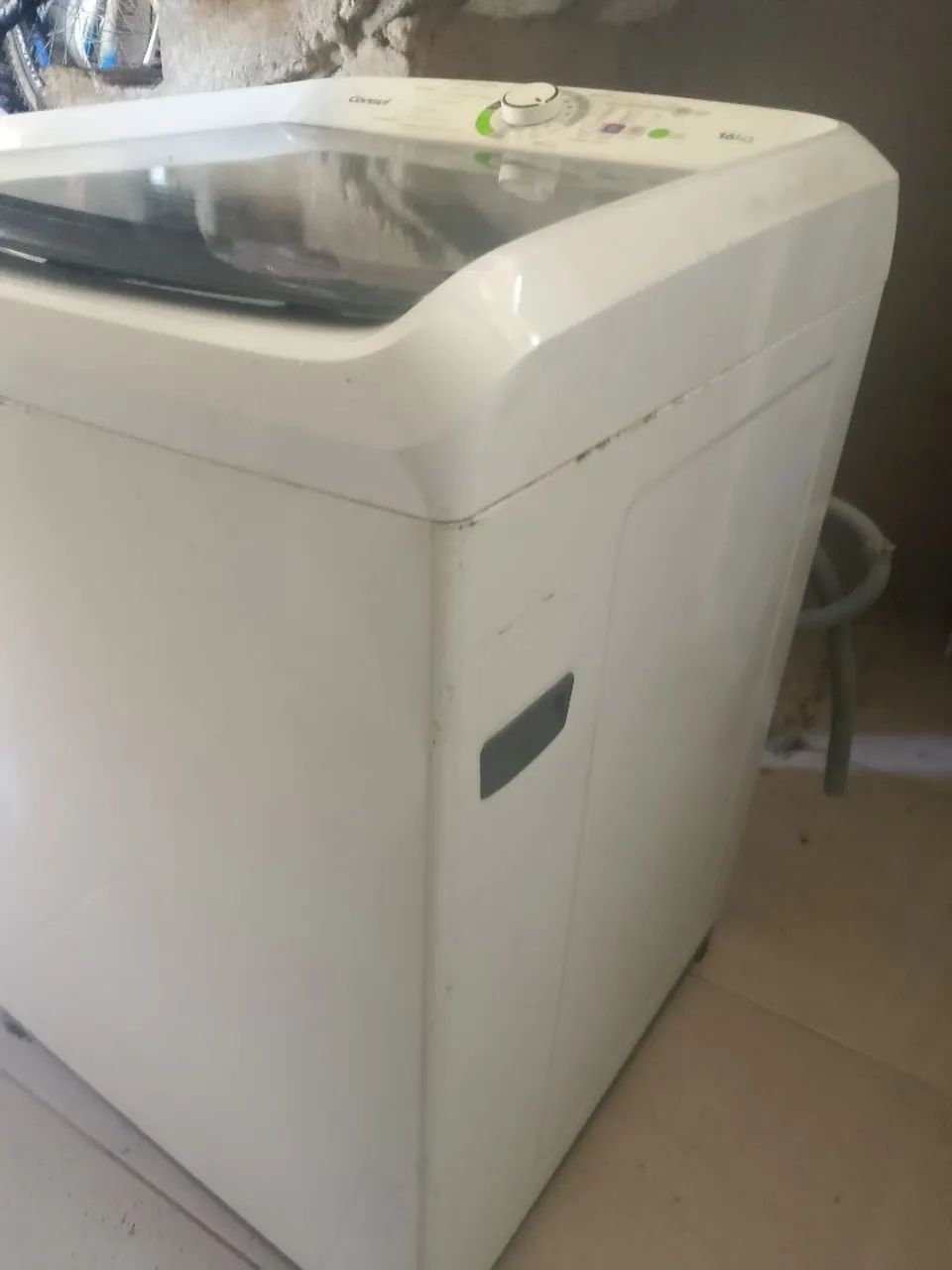Máquina de lavar roupa usada com defeito  - Foto 3