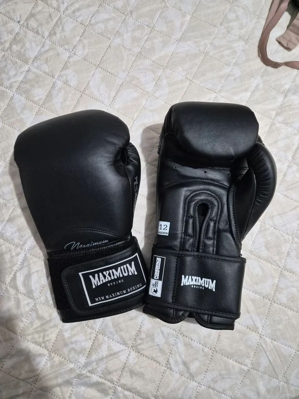 Par de Luvas de Boxe e Muay Thai 12 oz - Foto 3