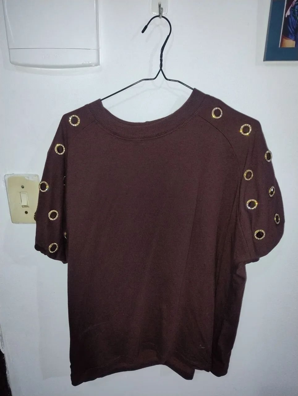 Blusa marrom  - Foto 2