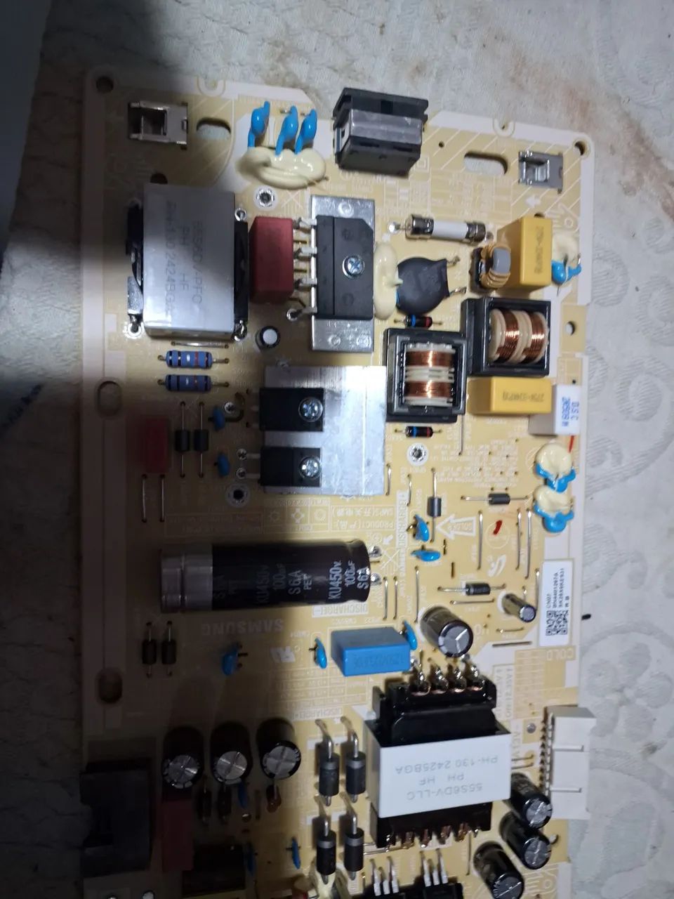 Placa fonte samsung un55du7700gxzd - Foto 3