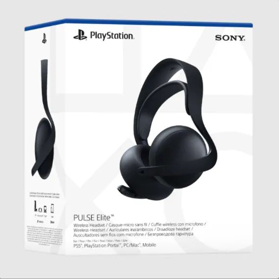 HEADSET SONY PULSE ELITE PS4, PS5 E PC PRETO