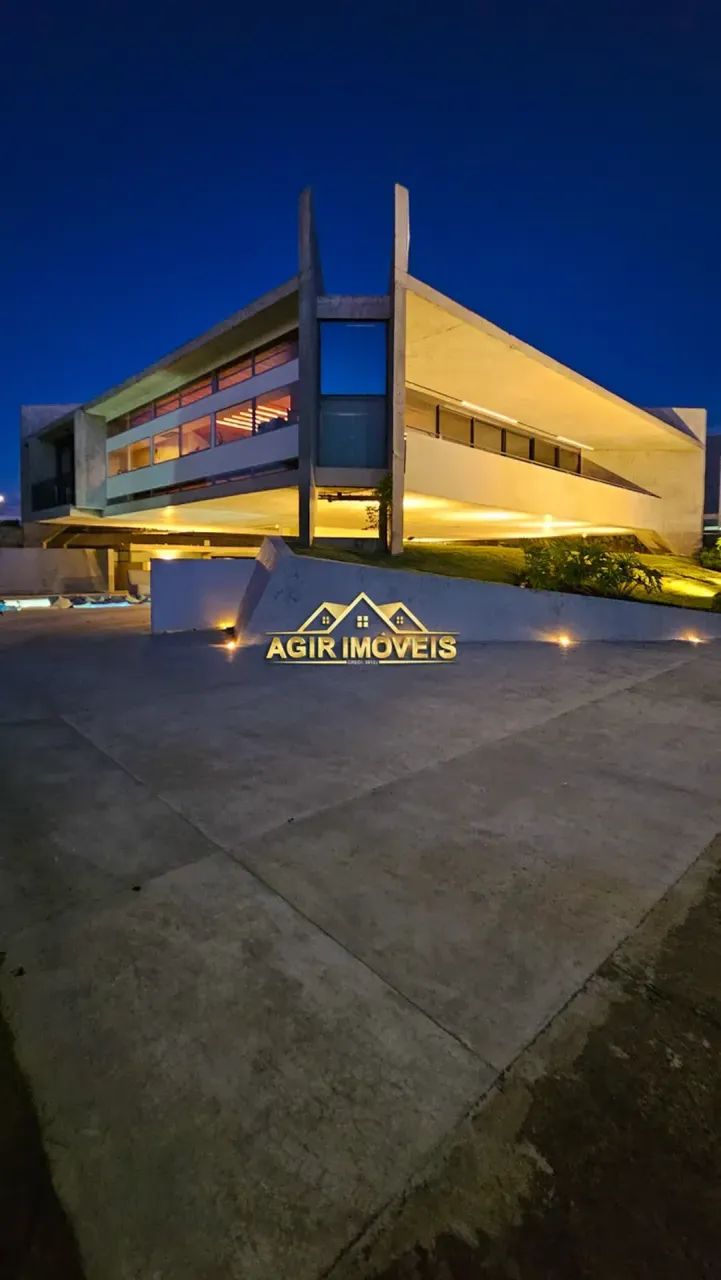 Em Alphaville Natal, com 861m² de área construída, 04 suítes (sendo 02 master), escritório - Foto 2