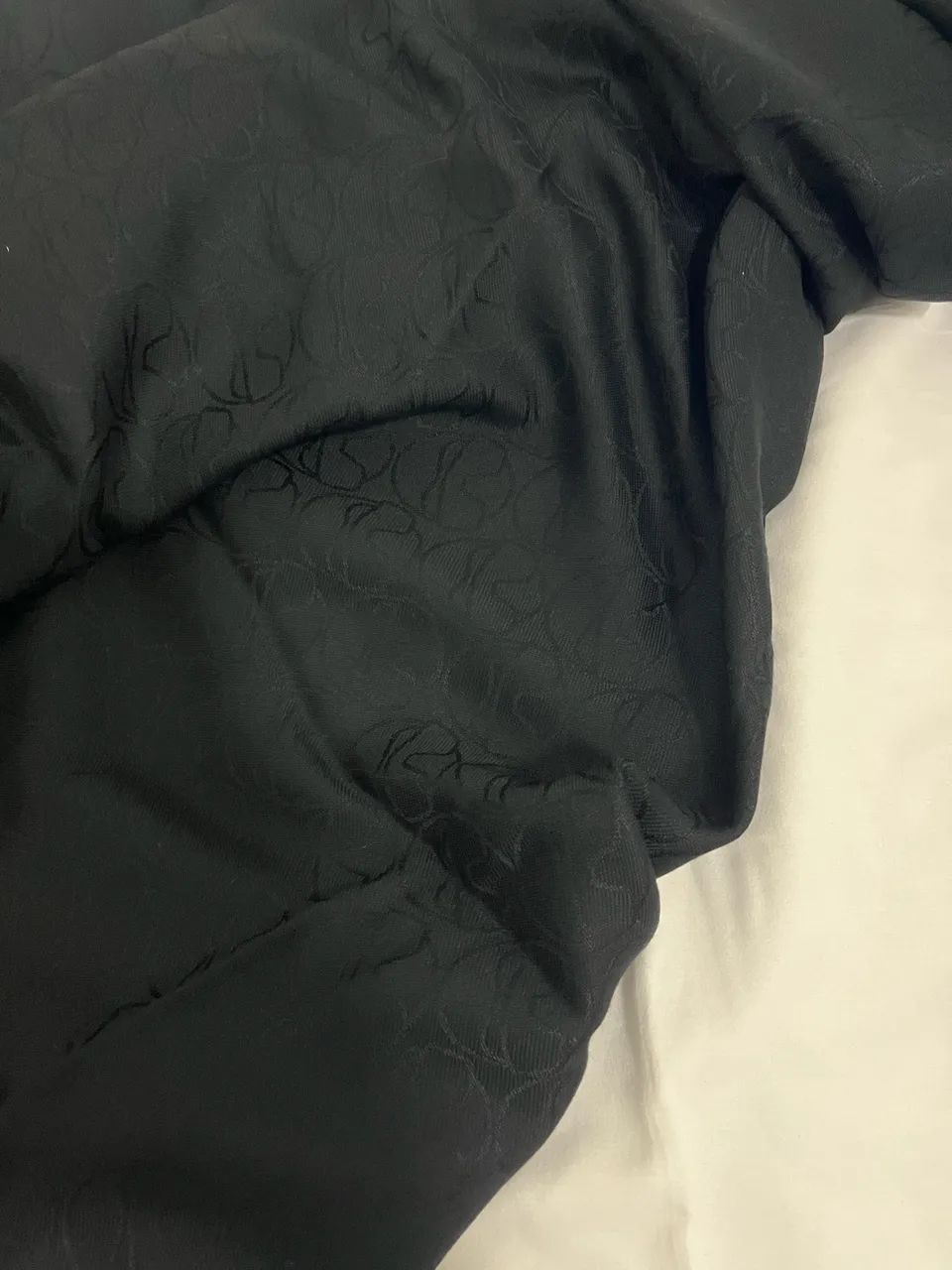 Xale Fendi preto - Foto 3