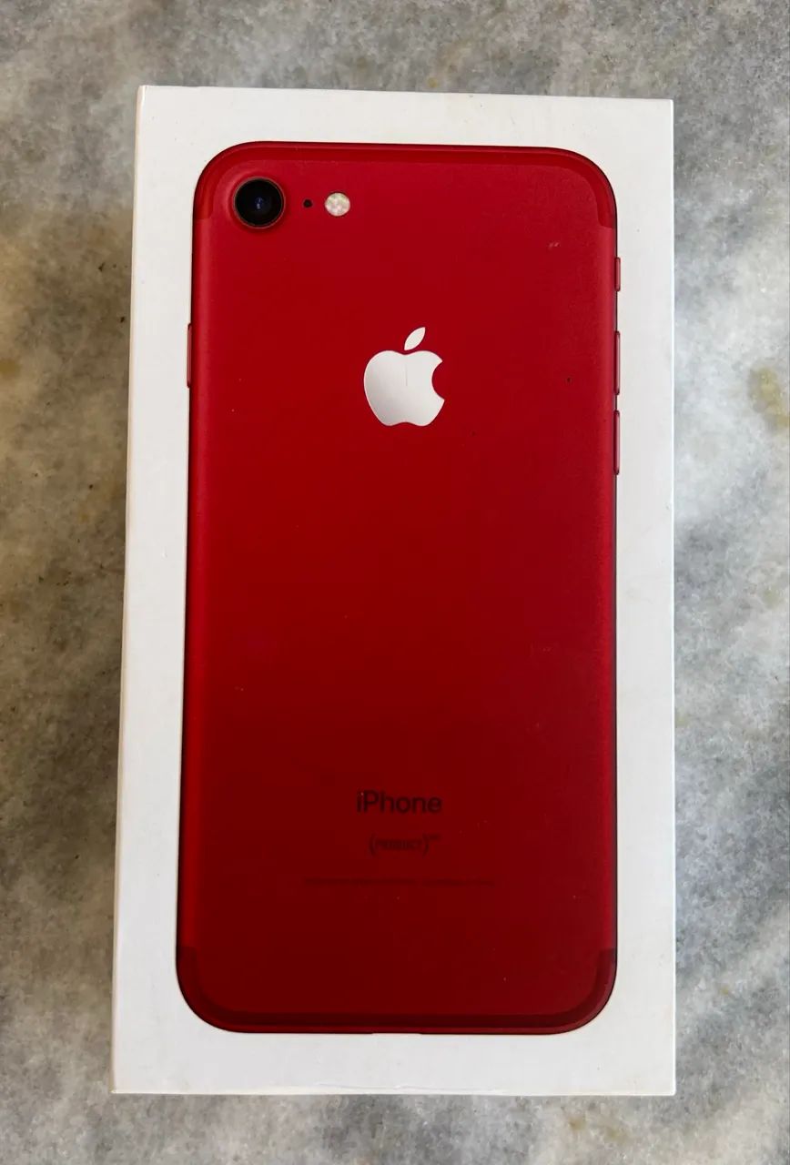 Celular smartphone iPhone 7 Red  - Foto 4