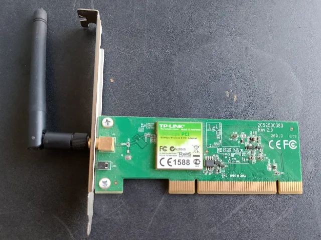 Placa de rede TP-Link TL-Wn751Nd Wlan Pci 150MB/s - Semi Nova - Foto 3