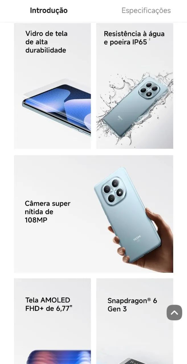 Redimi Note 15 "5G" - 256 gb - NFC - Foto 4