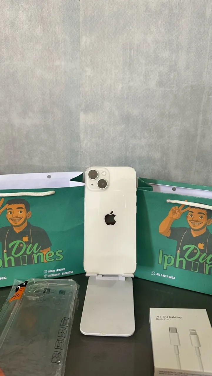 iPhone 14 128GB Branco todo original  - Foto 5