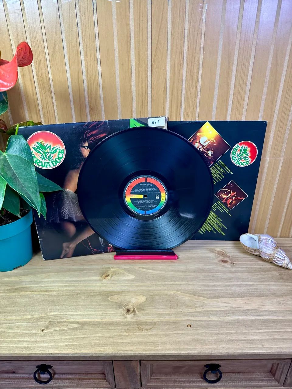 Lp Herva Doce - Erva Venenosa (1982)  - Foto 2