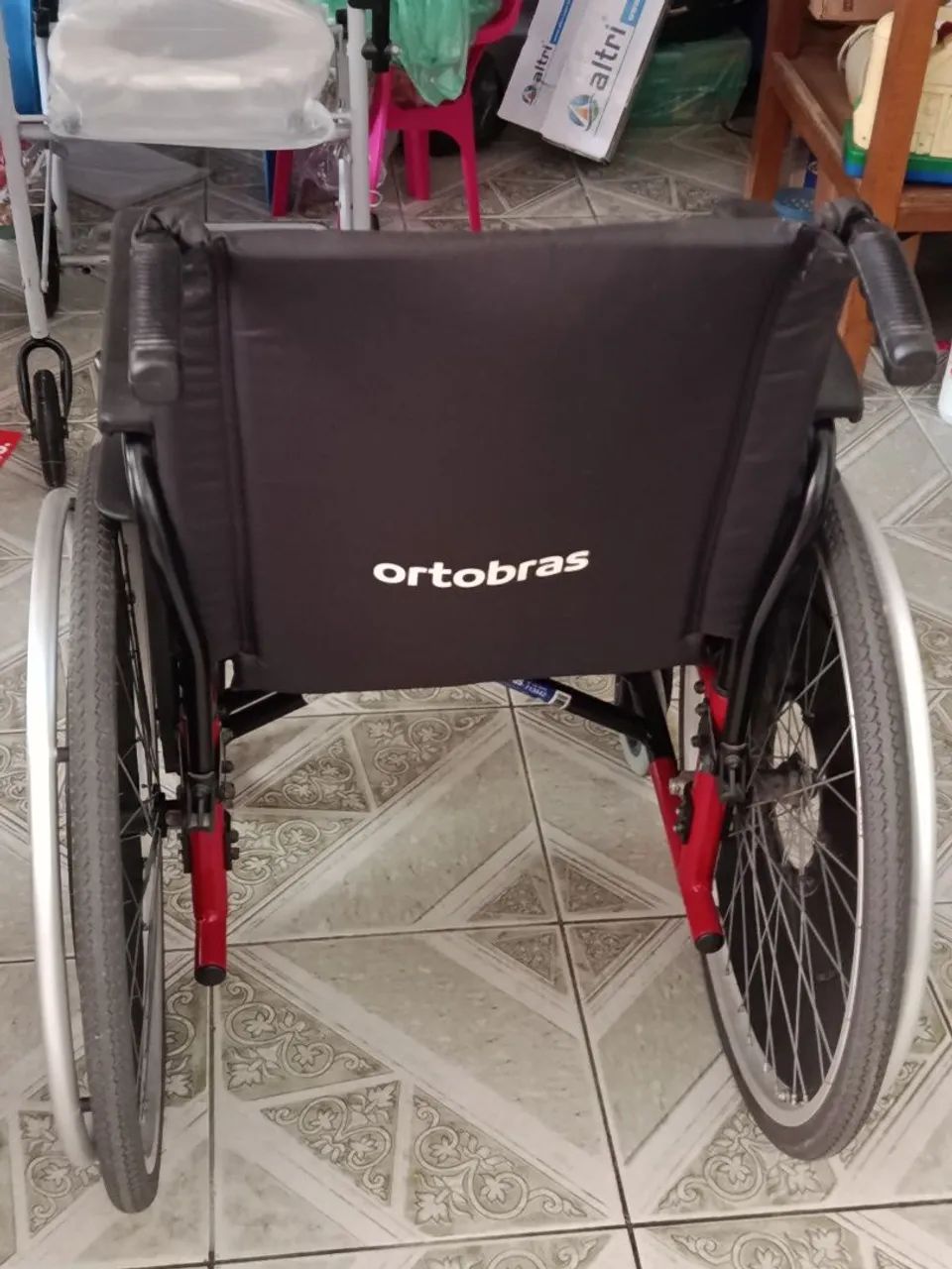 CADEIRA DE RODAS ORTOBRAS - Foto 5
