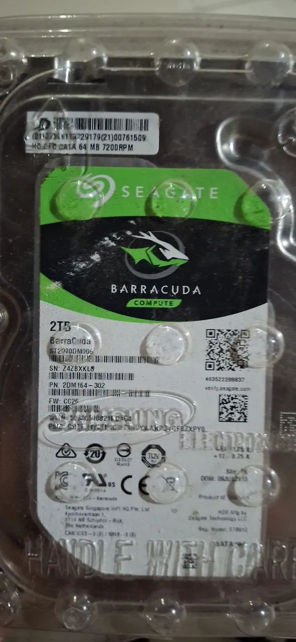 Hd de 2 tera pc