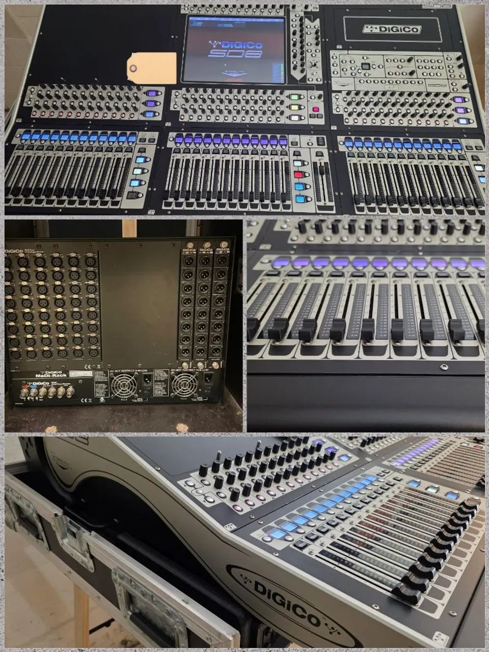 MESA DE SOM DIGICO SD8 SILVER 