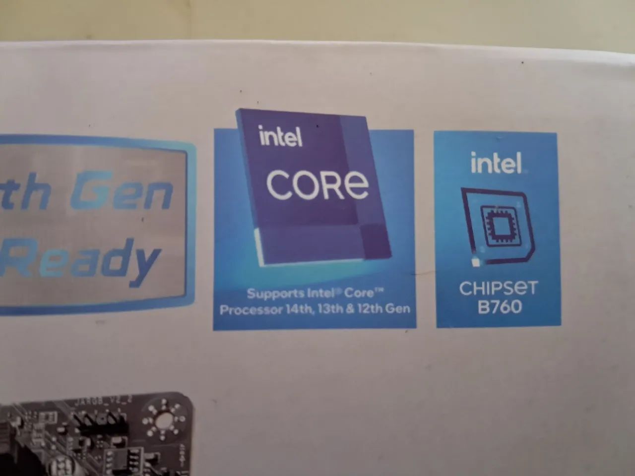 Placa mãe b760m gaming plus wifi/ 4 meses de uso - Foto 2