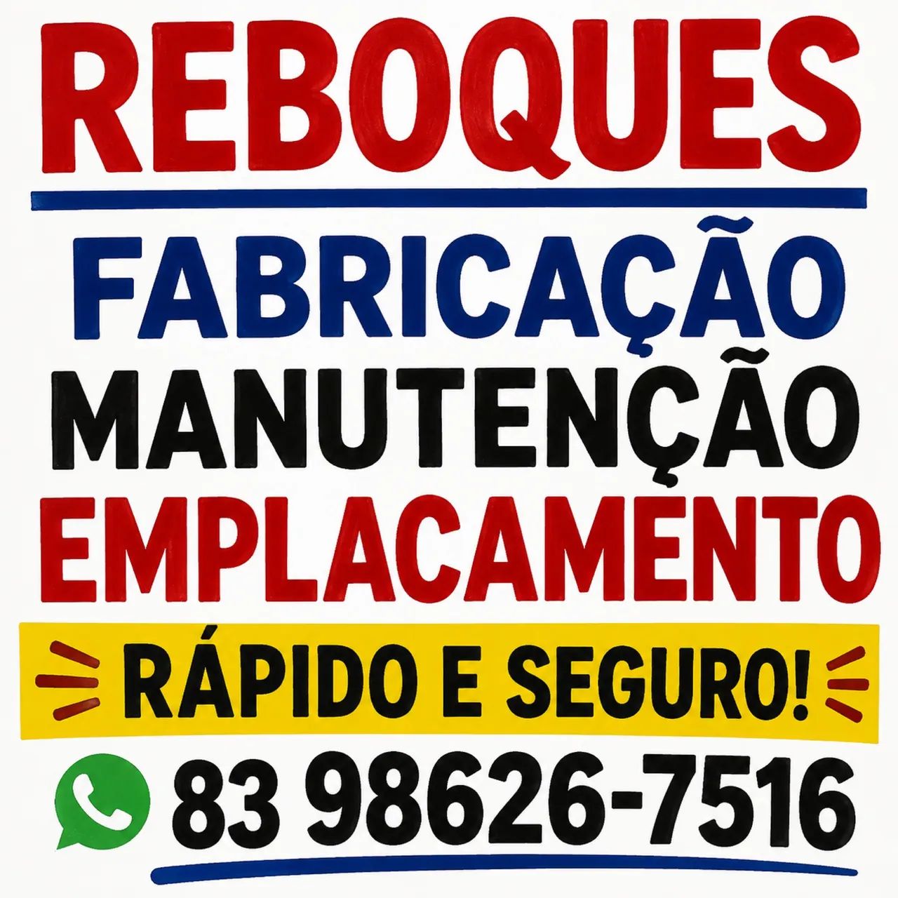 CARRETINHA OU REBOQUES 