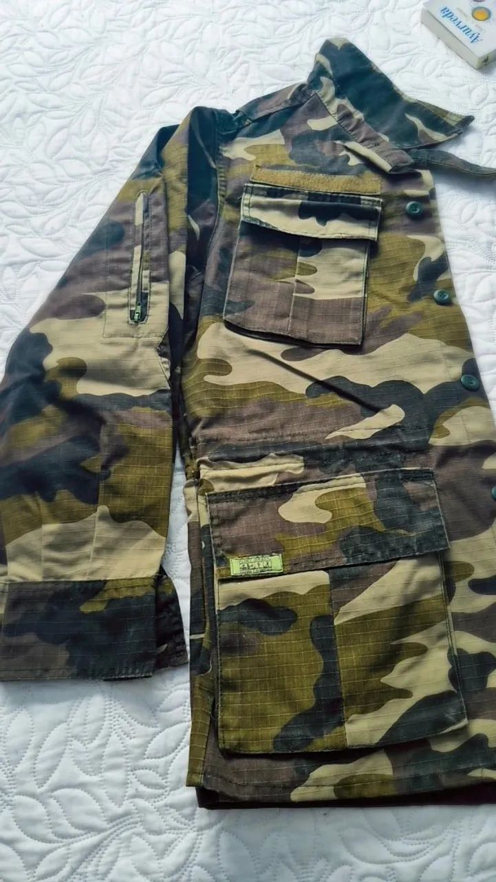 Roupa camuflada feminino PP  - Foto 4