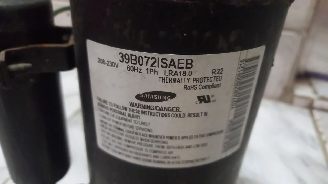 Compressor 9.000 Btus