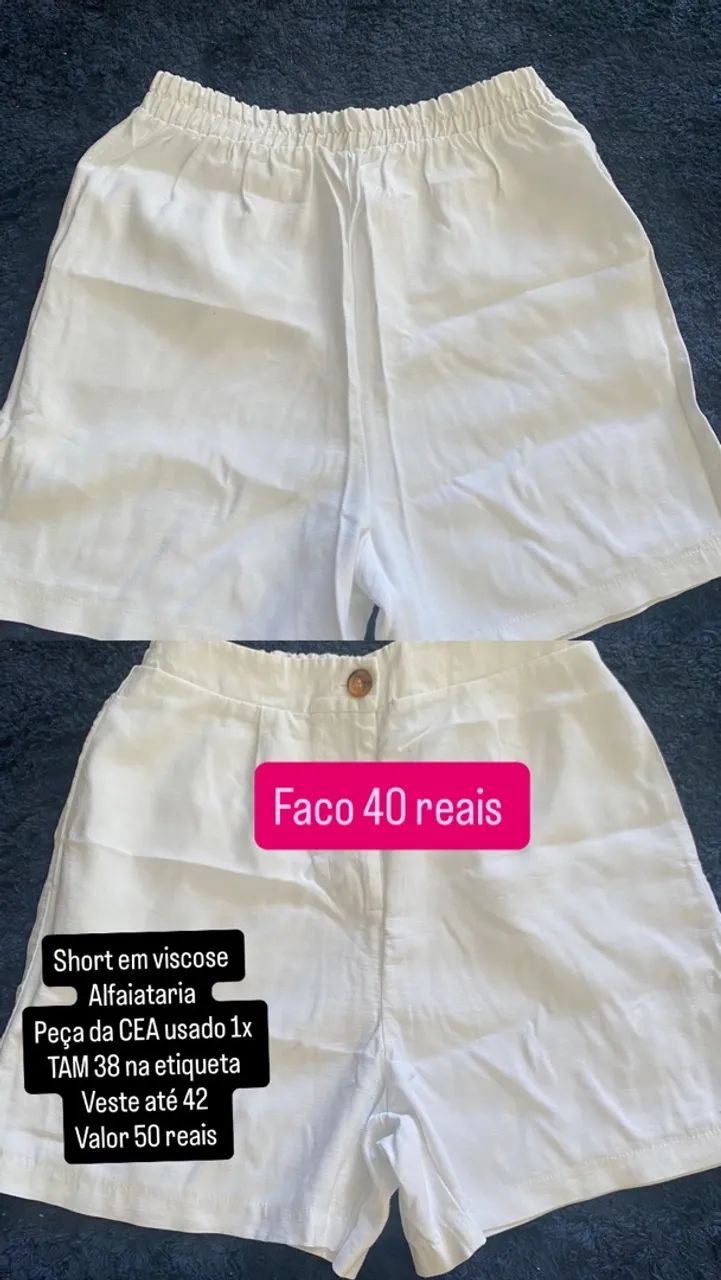 Short em alfaiataria  - Foto 4