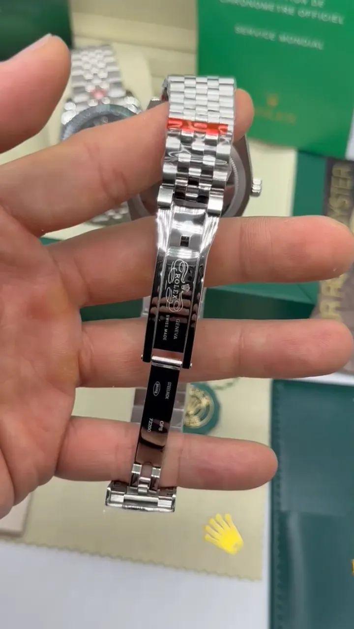 Relógio Datejust Wimbledon 41mm Automático - Foto 2