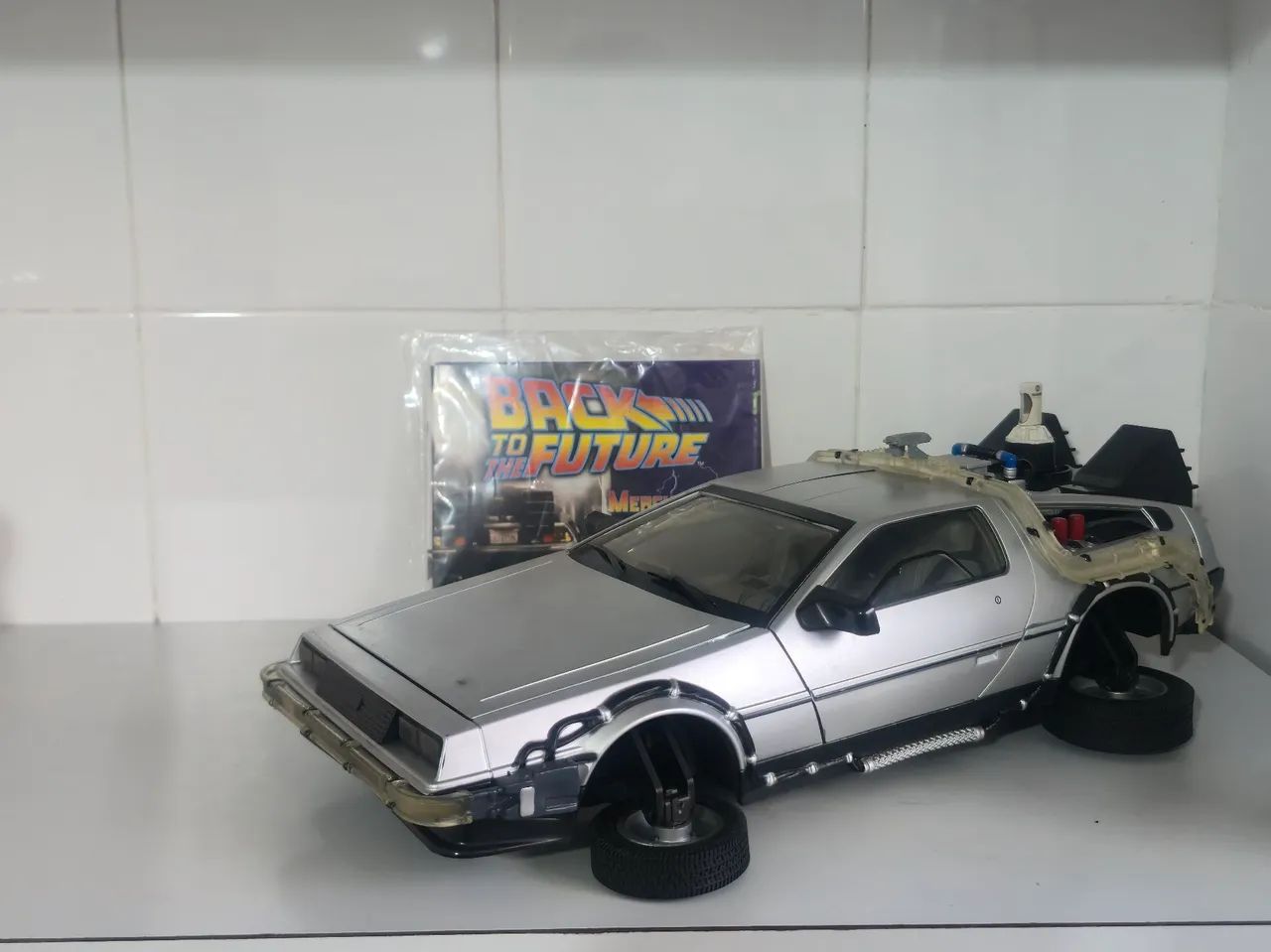 DeLorean Diamond Select 1:15 Hover Conversion Raríssimo Eletrônico De Volta Futuro - Foto 5