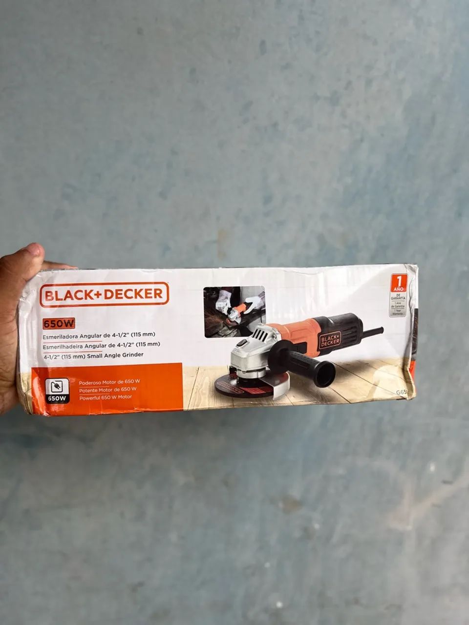  ESMERILHADEIRA ANGULAR BLACK+DECKER G650 ? - Foto 5