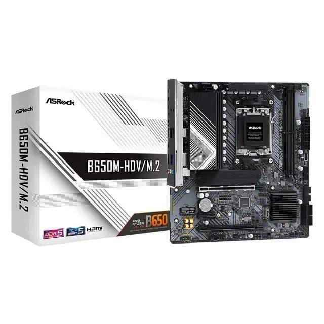 Kit AM5 - B650M Asrock | Ryzen 5 7600 - Foto 2