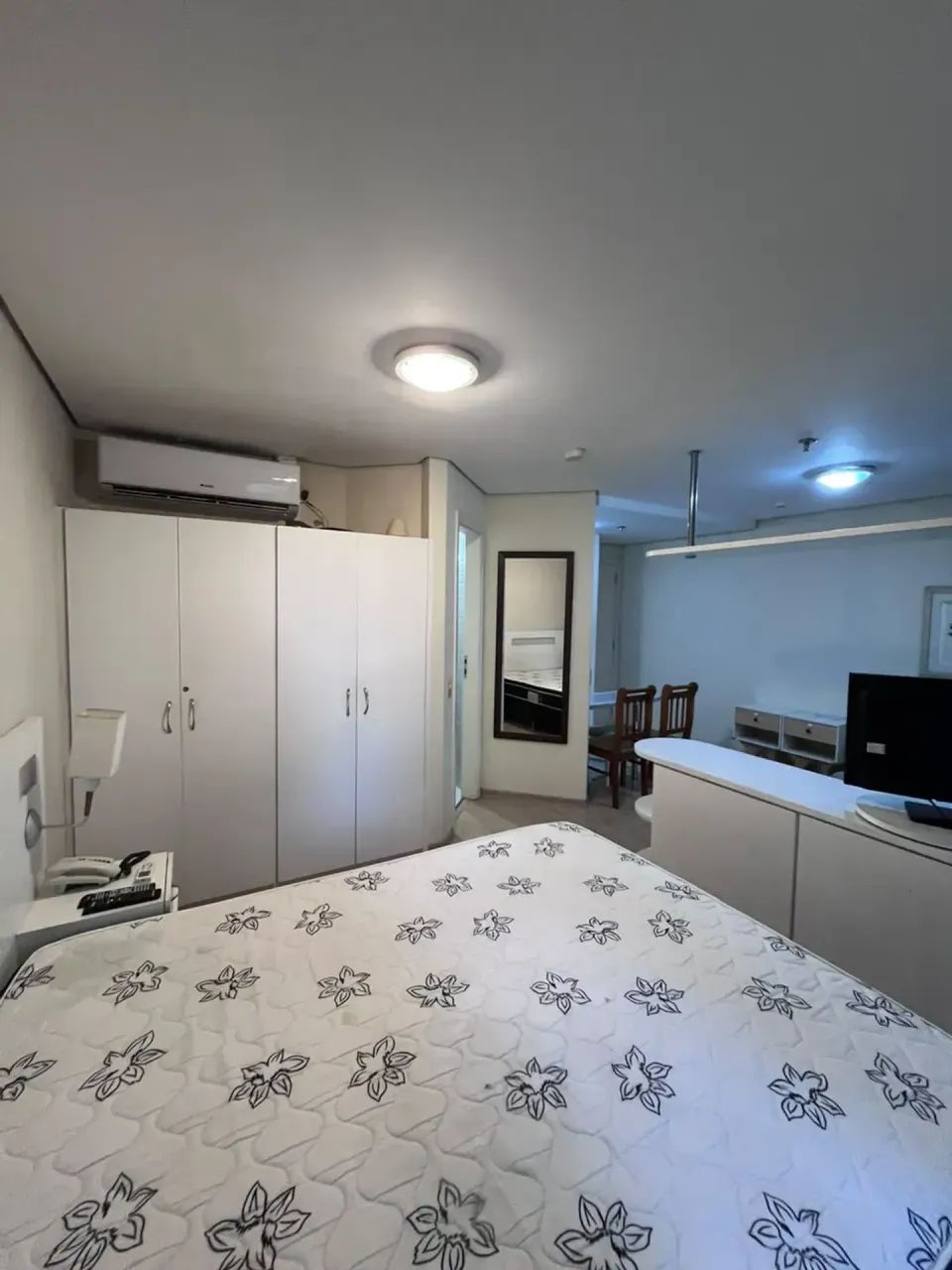 128486 Flat mobiliado com ar-condicionado Avenida Jamaris - Foto 3