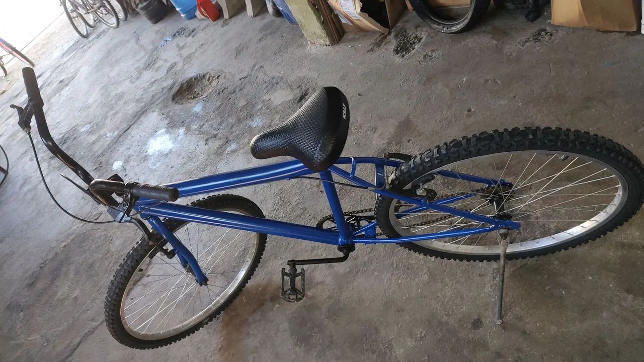 Bicicleta MTB top toda revisada reformada do zero  - Foto 3