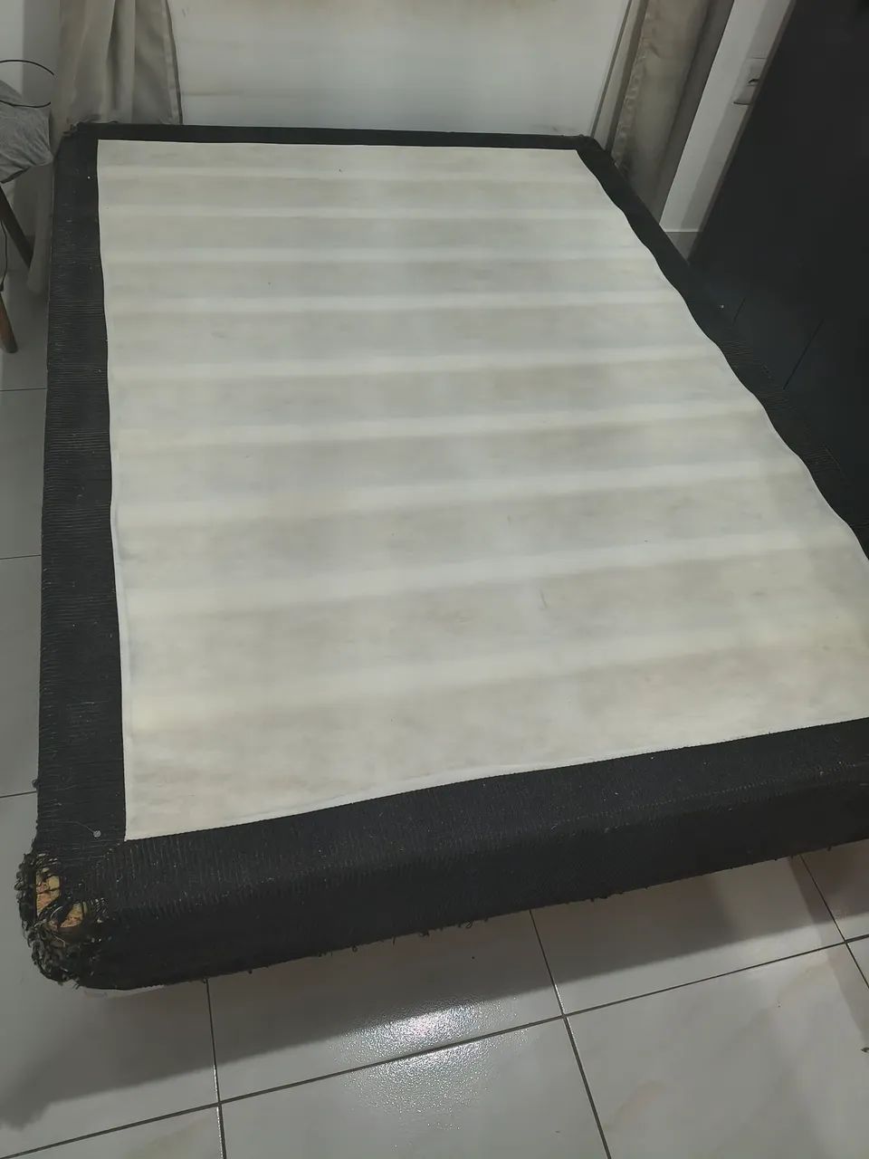 Cama box + colchão casal