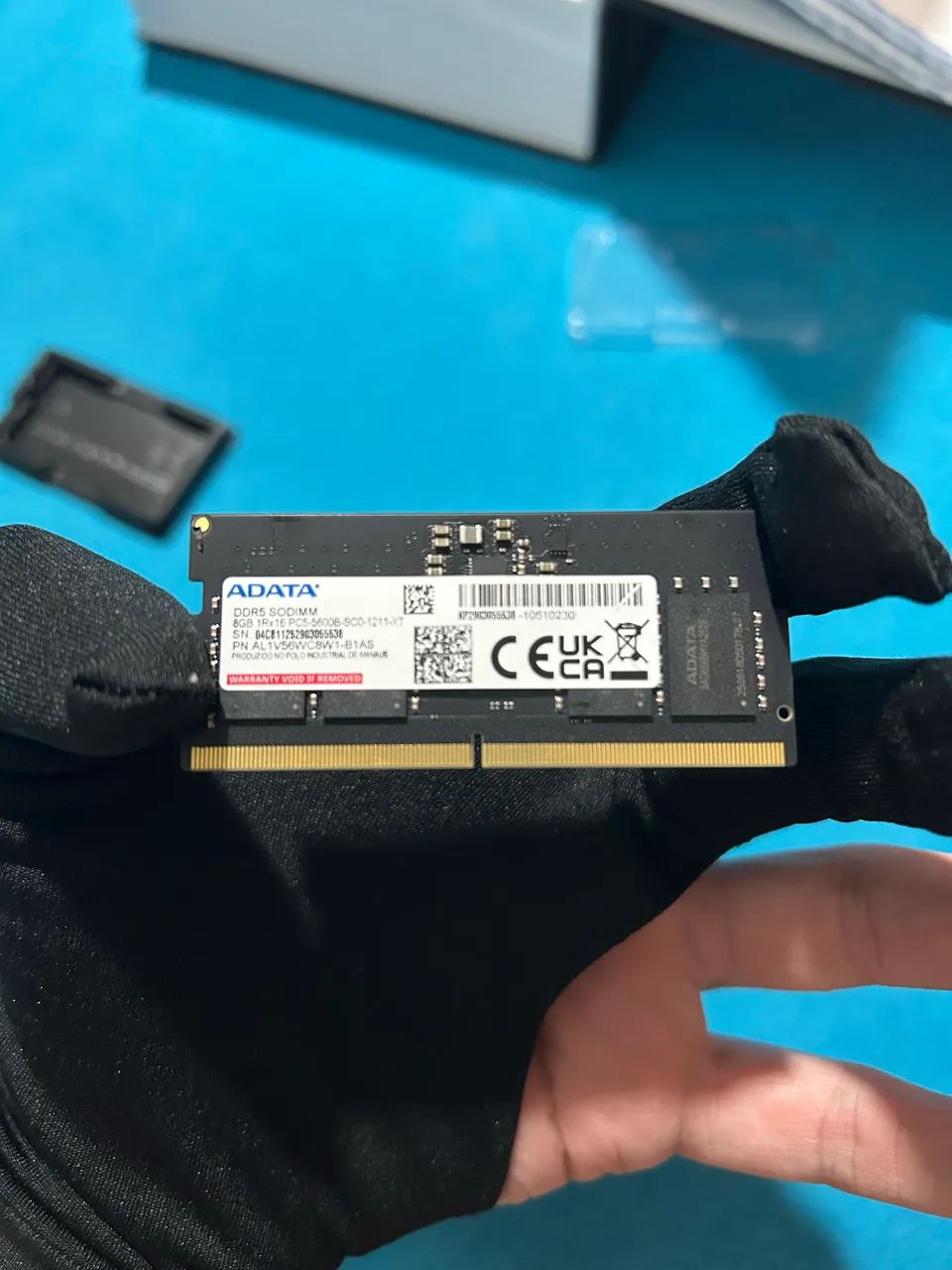 Memoria ram notebook 8gb ddr5 5600mhz adata - Foto 4