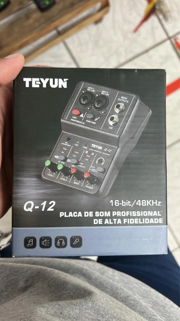 Vendo interface de áudio nova  - Foto 2