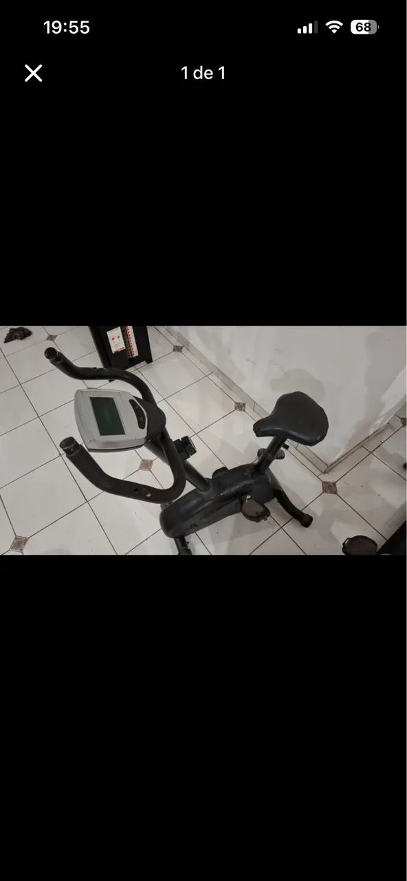 Bicicleta Vertical Profissional Caloi