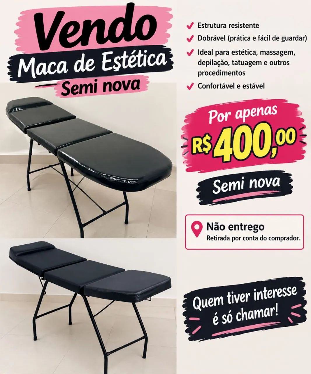 Maca estética 