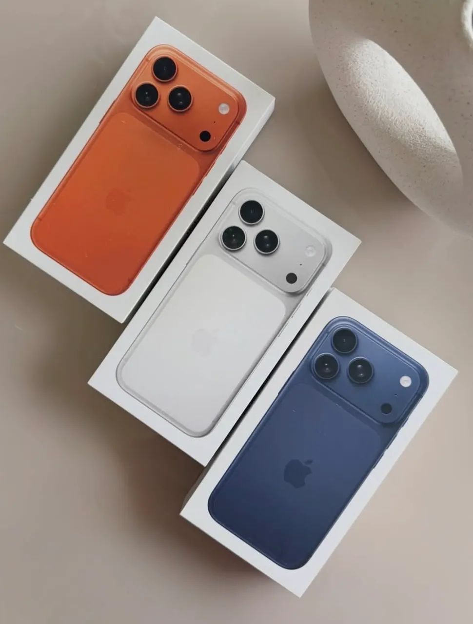 iPhone 17 Pro 256GB AZUL E PRATA - Novo, Lacrado