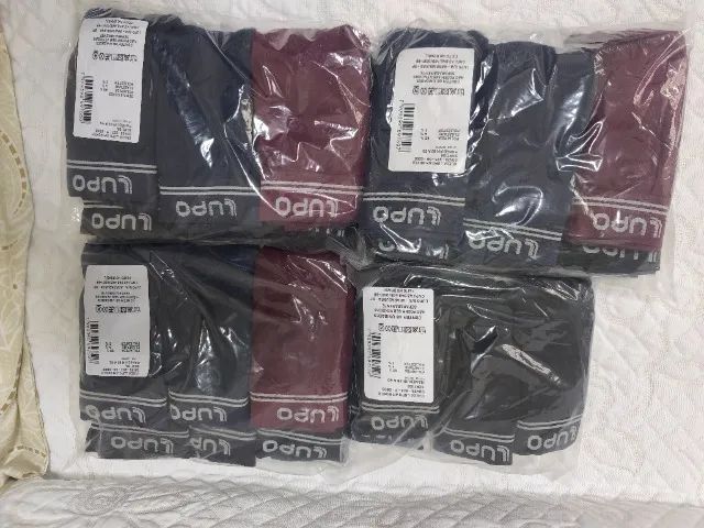 Kit de 6 cuecas Lupos sem costura originais lacradas de fábrica - Foto 2