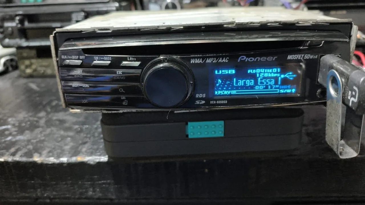 Rádio Pionner Golfinho DEH 8350SD com Bluetooth  - Foto 5