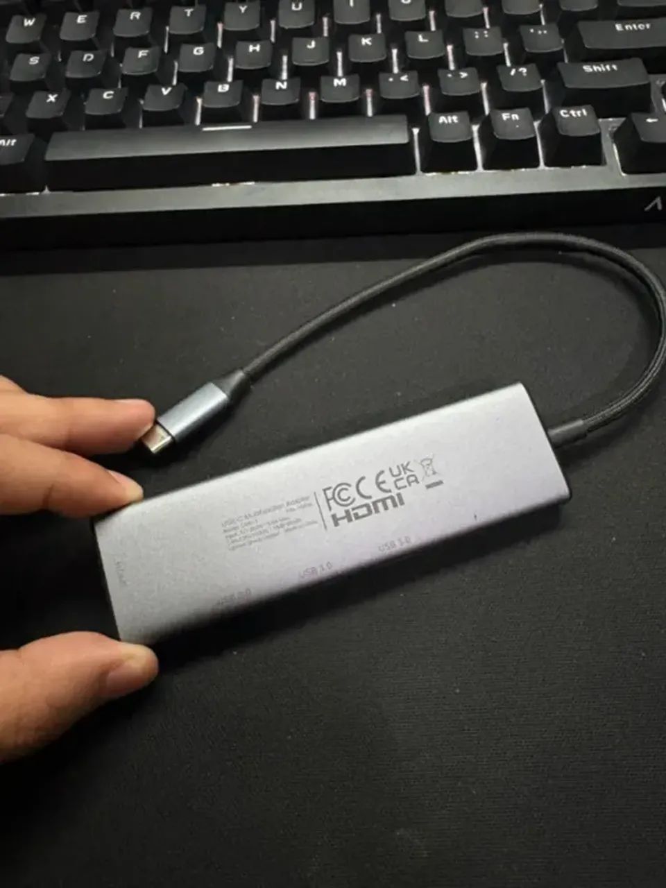 Hub USB-C UGREEN 5 em 1 - HDMI 4K + 100W - Foto 3