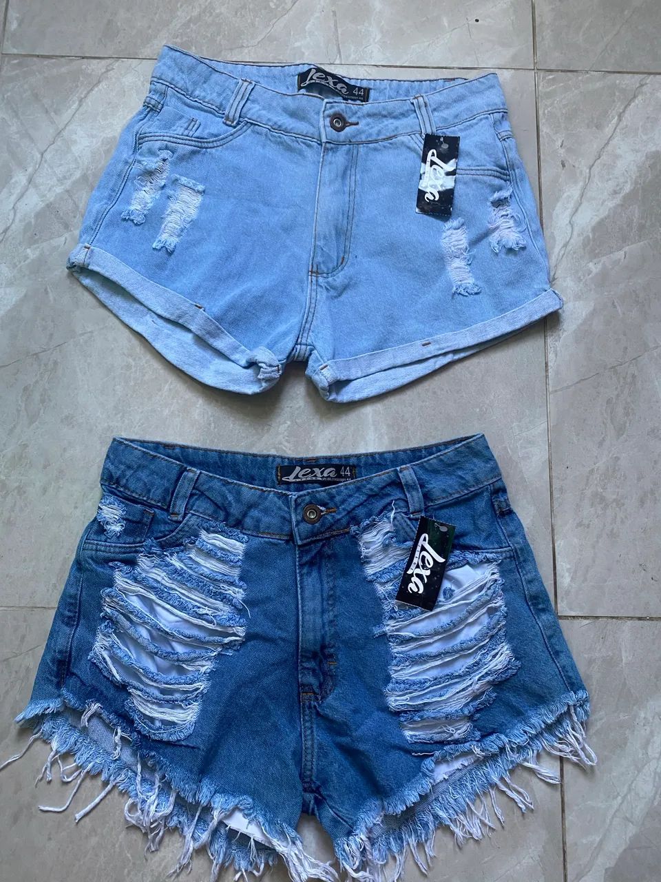 3 shorts jeans novo TAM 44 - Foto 4