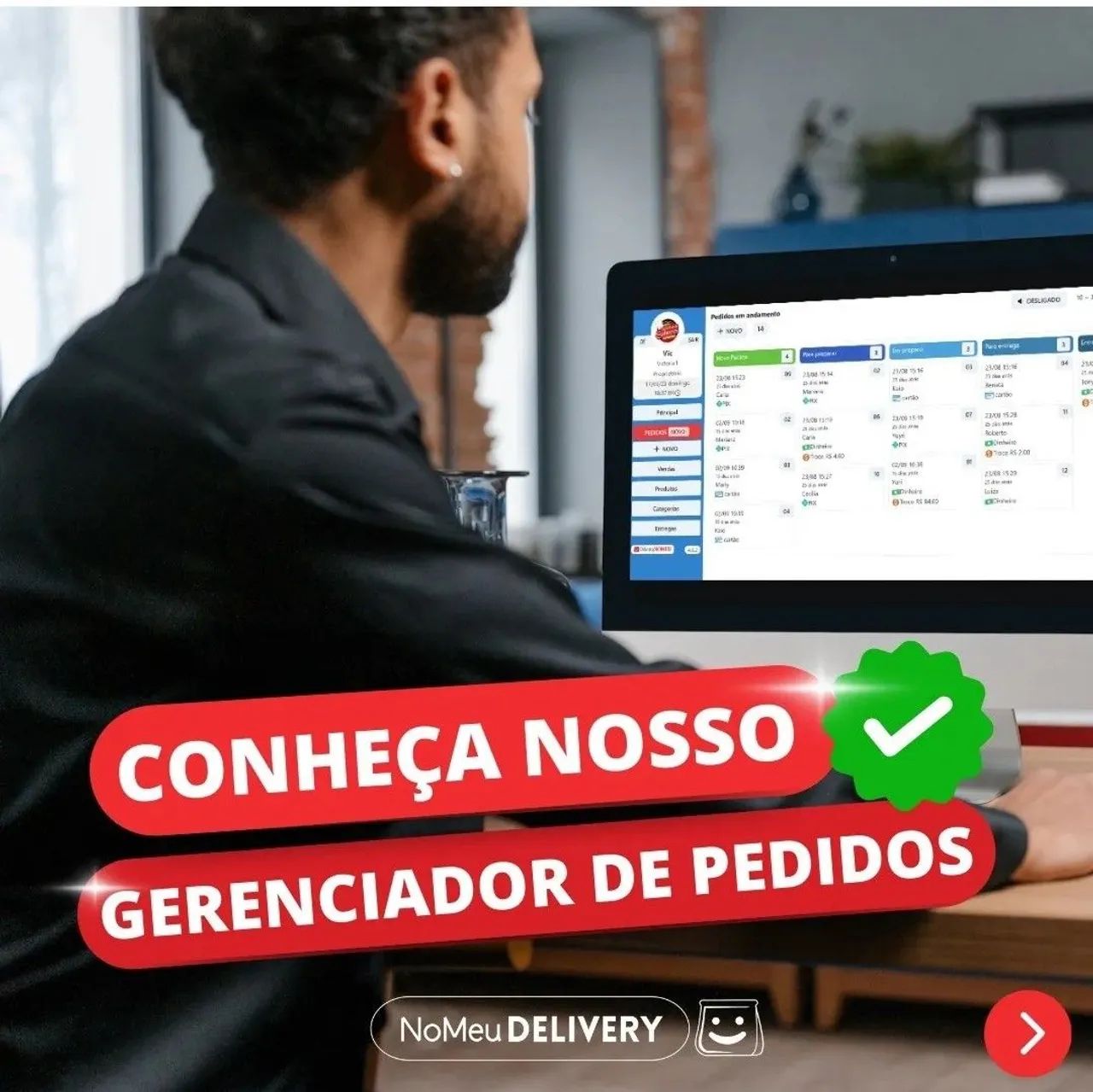 Cardápio digital fácil de usar 