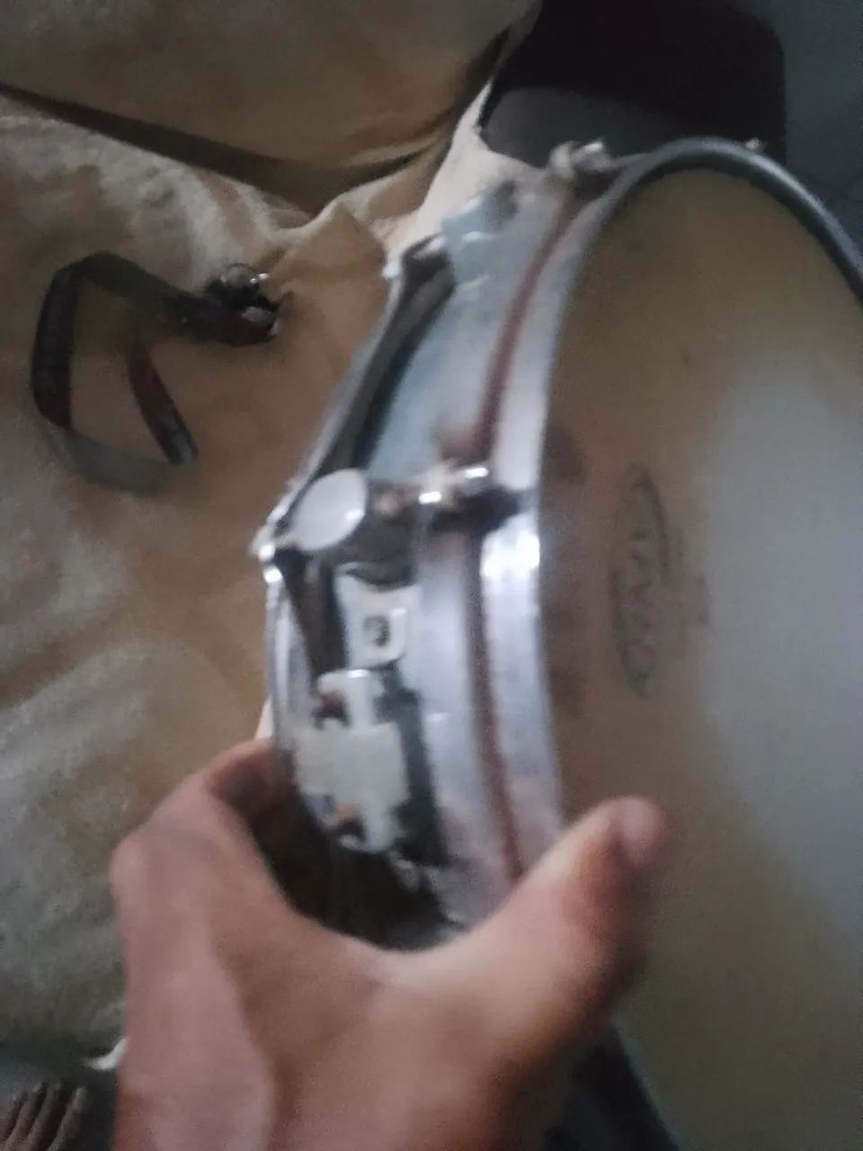 Caixa de bateria basix modelo Piccolo cromada - Foto 3