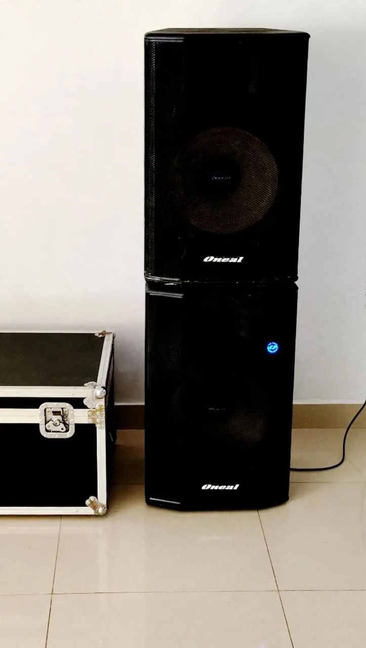 Caixa passiva Oneal 250 watts fone de 15