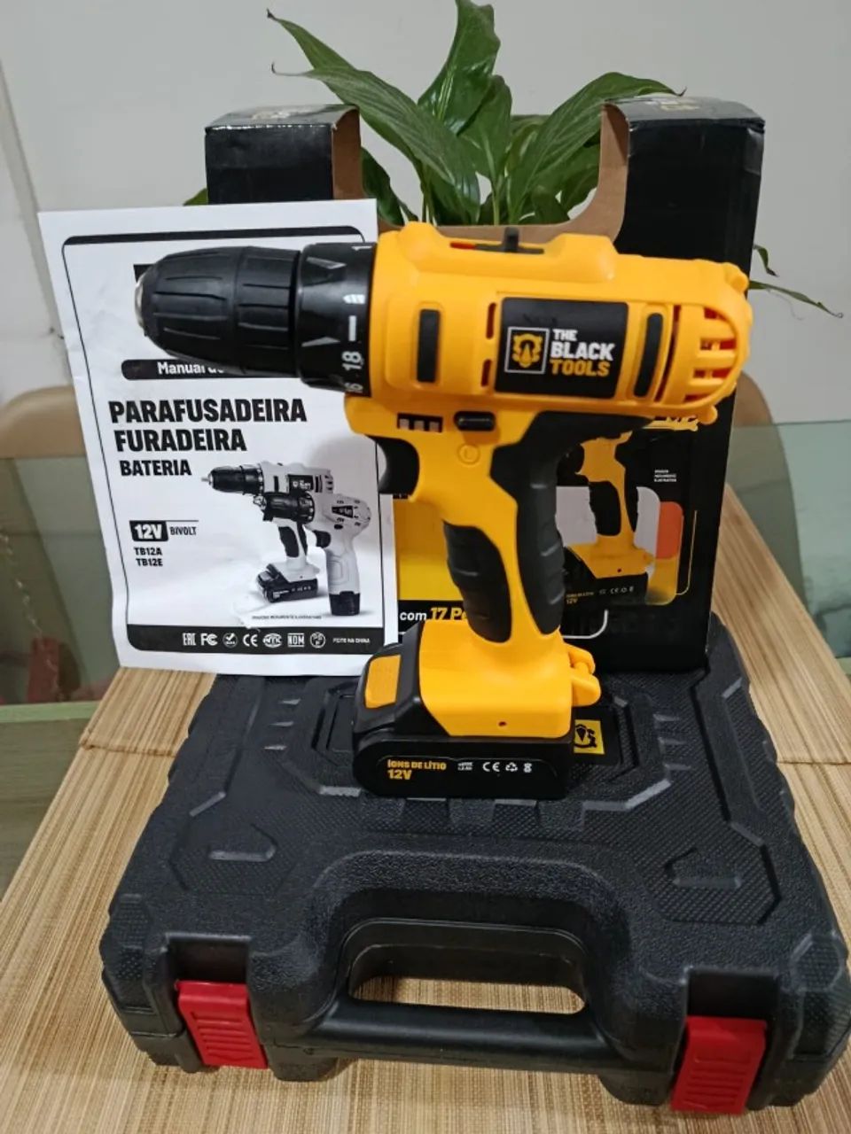 Resolva Tudo em Casa! Parafusadeira 12V + Maleta e Entrega Grátis* - Foto 2