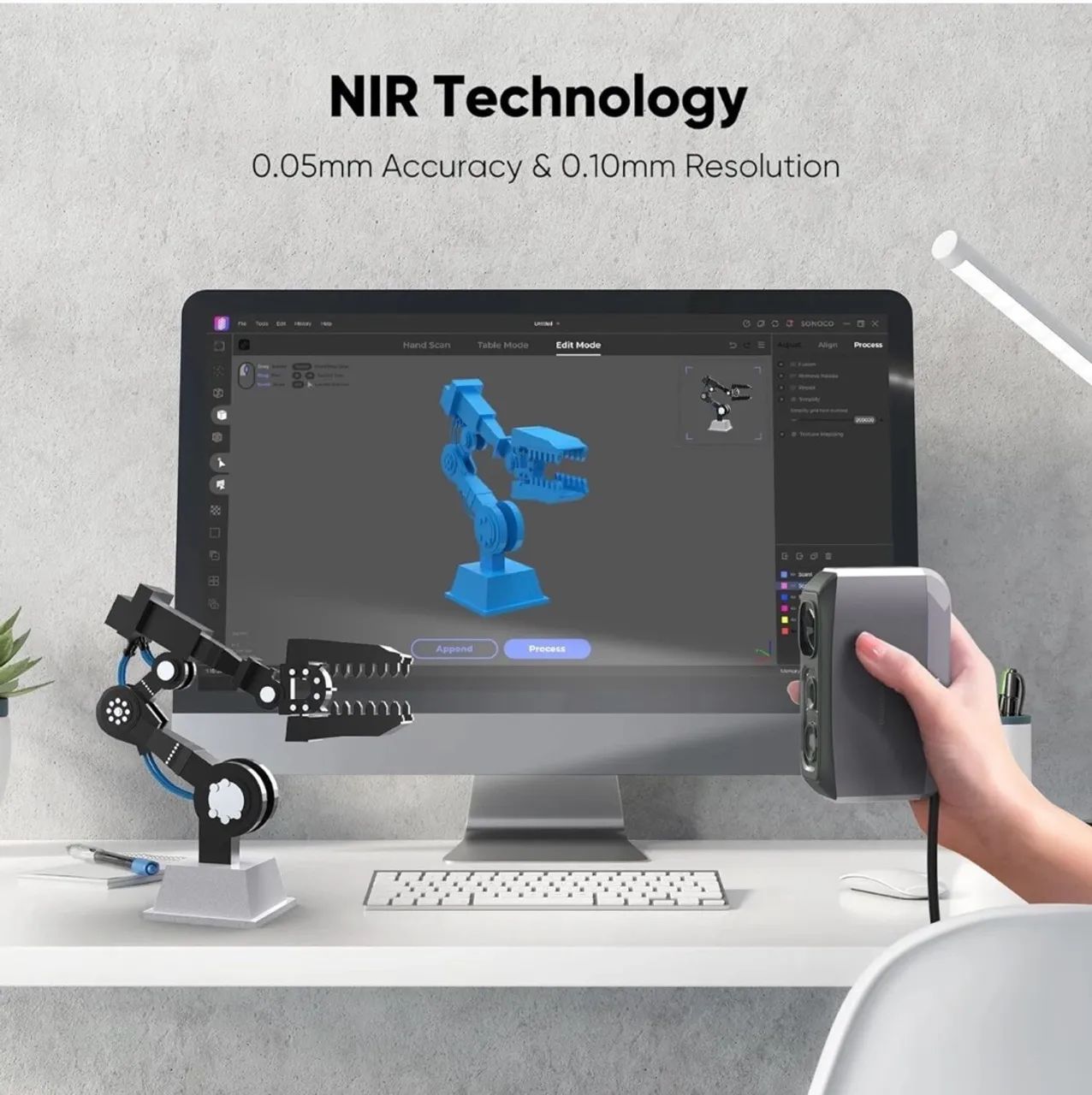 Scanner 3D makerpro impressora 3D designer  - Foto 4