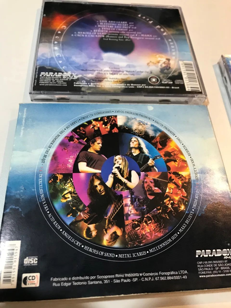 Coleção cds Angra autografados pela banda - Edu Falaschi - Foto 4