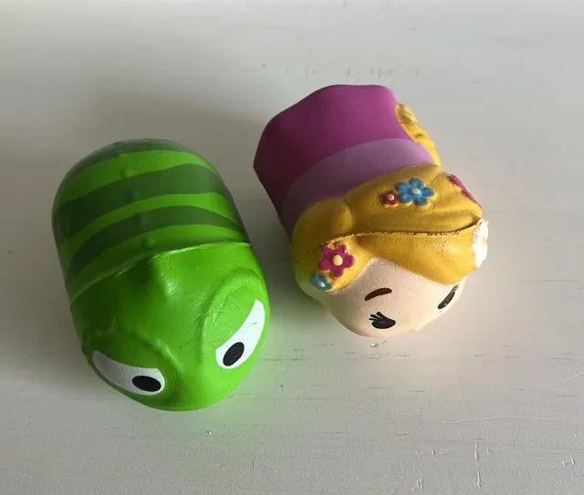 tsum tsum squishy rapunzel e pascal - Foto 4
