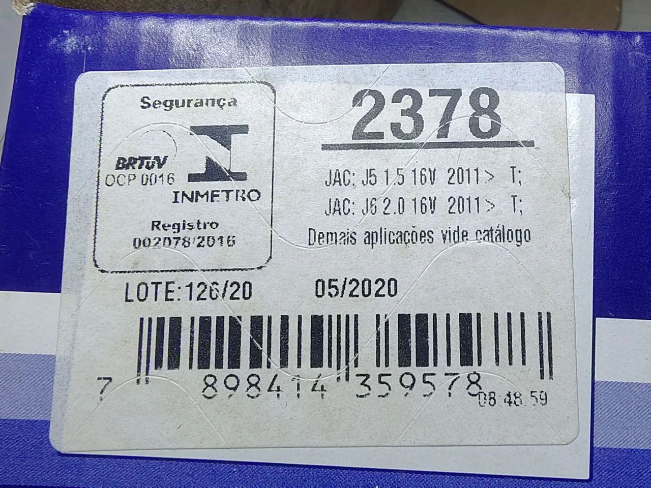 Pastilha Freio Traseira  SIL Jac Motors J5 J6 2011 á 2015 KIA Cerato e Hyundai - Foto 3