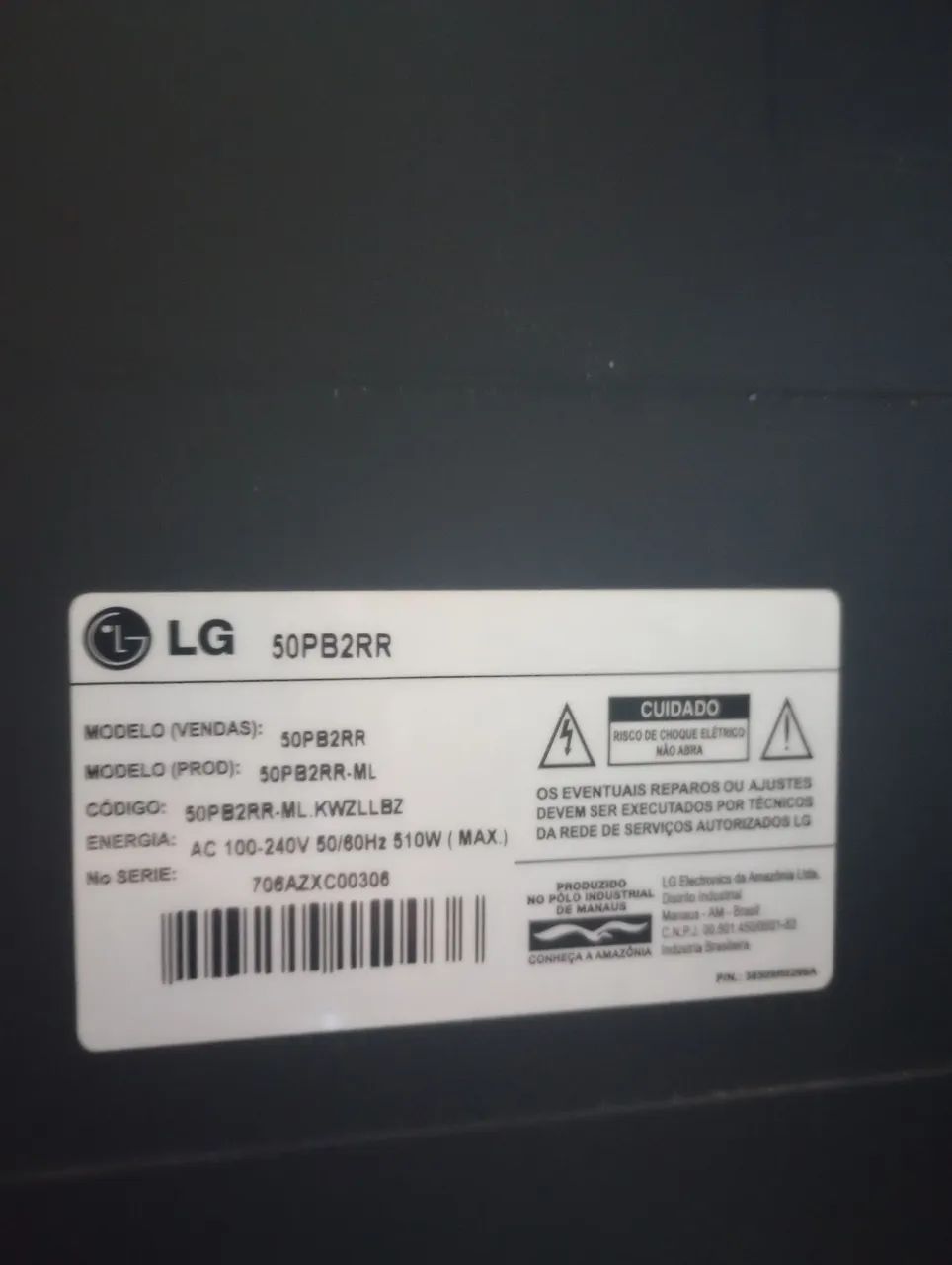 TV LG 50 polegadas  - Foto 4