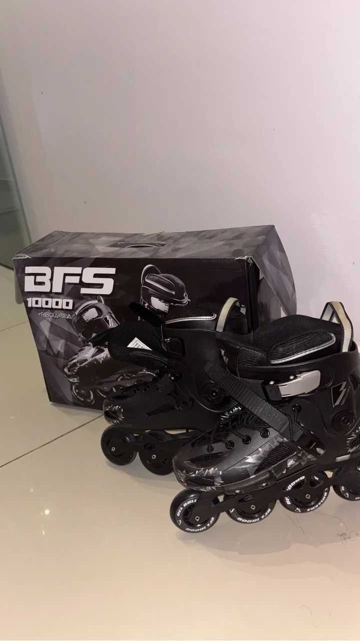 Vendo Patins Inline BFS 10000 Fabíola da Silva