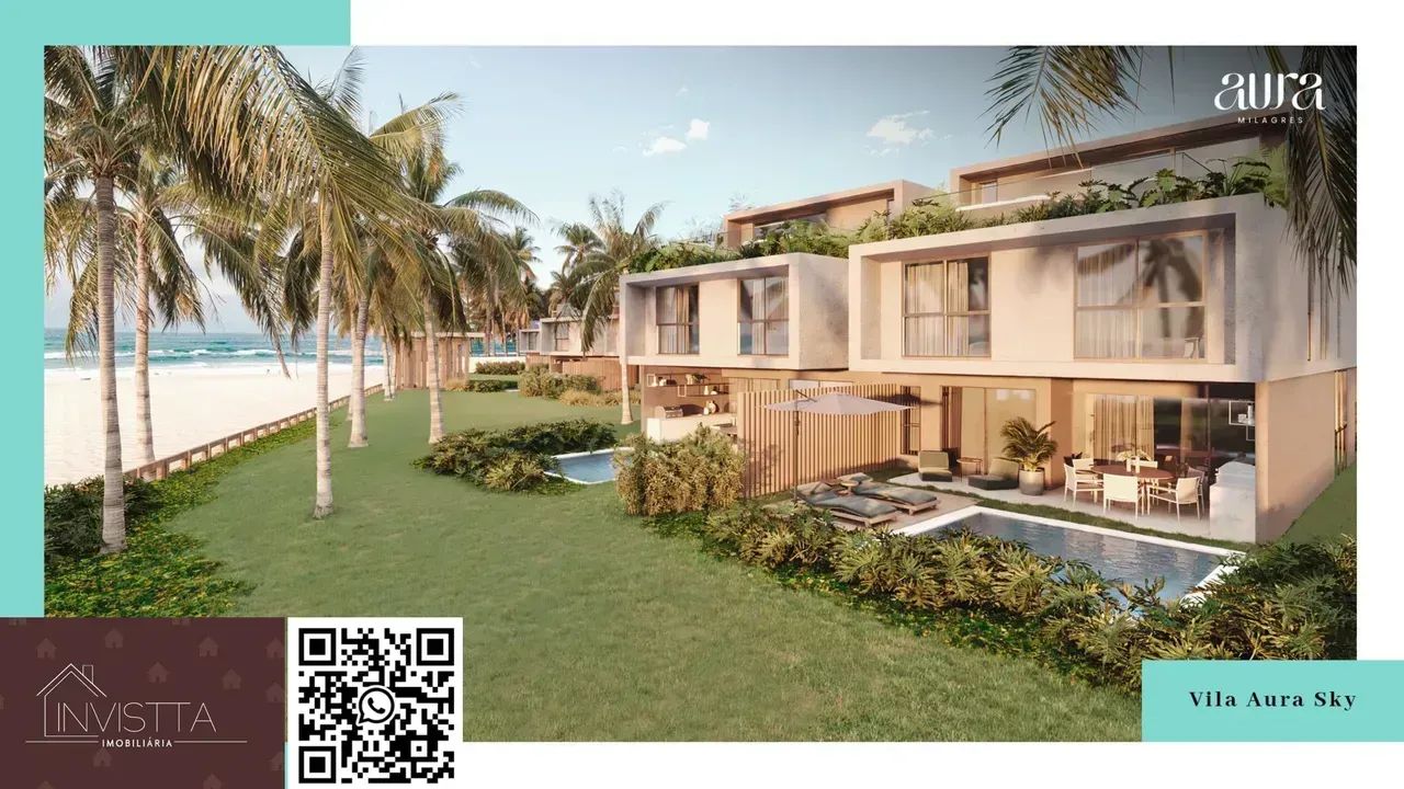 Beachfront House in Milagres - A Seaside Paradise