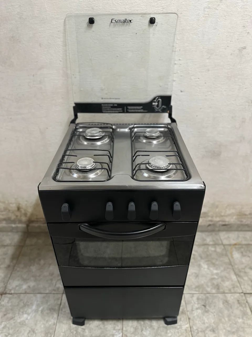 Fogão 4 Bocas Esmaltec 