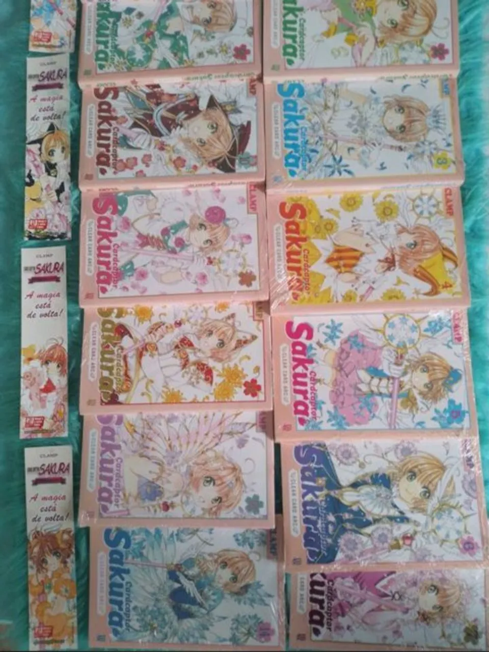 Coleção completa em 9 HQs Sakura editora abril - Livros e revistas